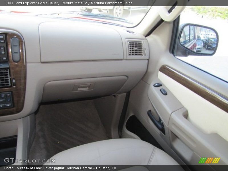 Redfire Metallic / Medium Parchment Beige 2003 Ford Explorer Eddie Bauer