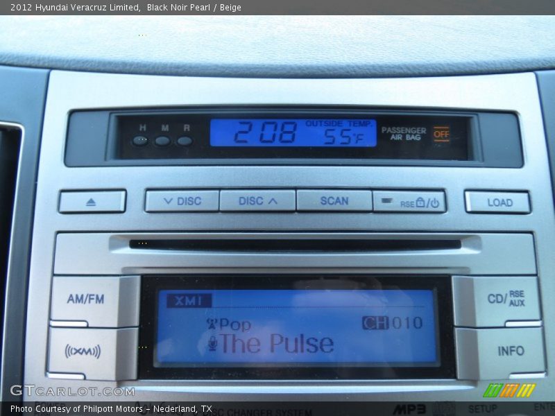 Black Noir Pearl / Beige 2012 Hyundai Veracruz Limited