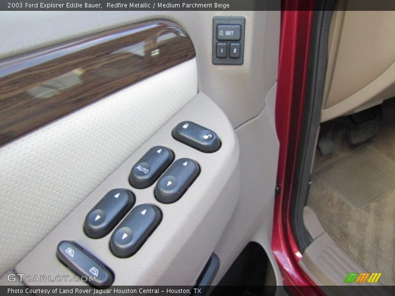 Redfire Metallic / Medium Parchment Beige 2003 Ford Explorer Eddie Bauer