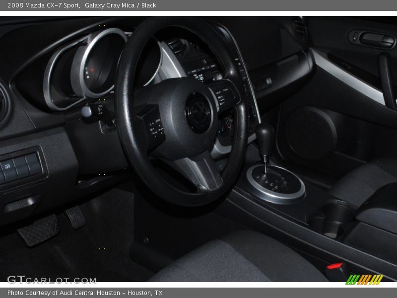 Galaxy Gray Mica / Black 2008 Mazda CX-7 Sport