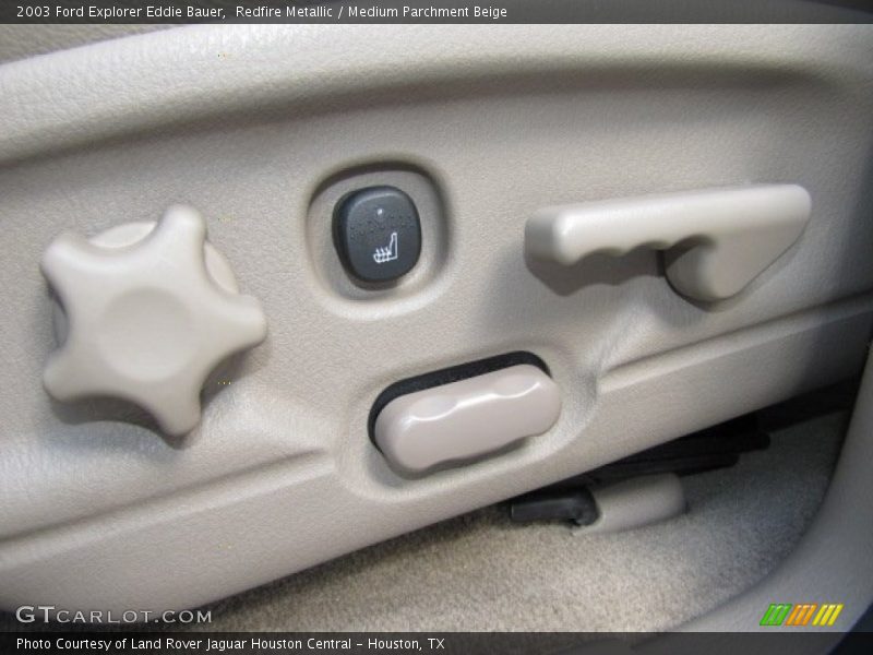 Controls of 2003 Explorer Eddie Bauer