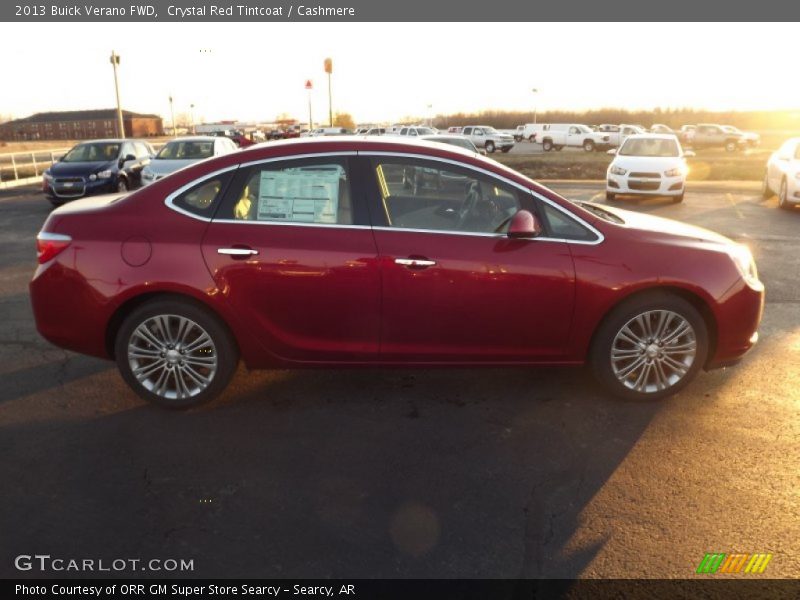 Crystal Red Tintcoat / Cashmere 2013 Buick Verano FWD