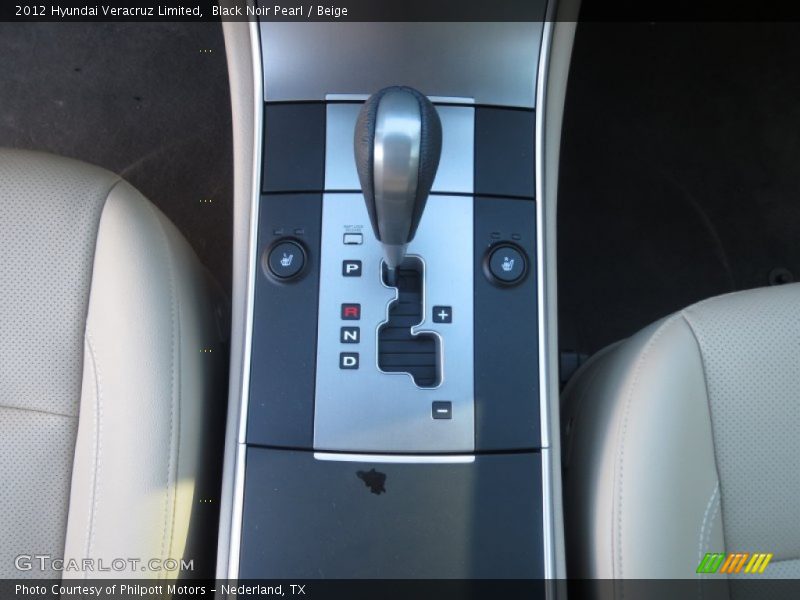 Black Noir Pearl / Beige 2012 Hyundai Veracruz Limited