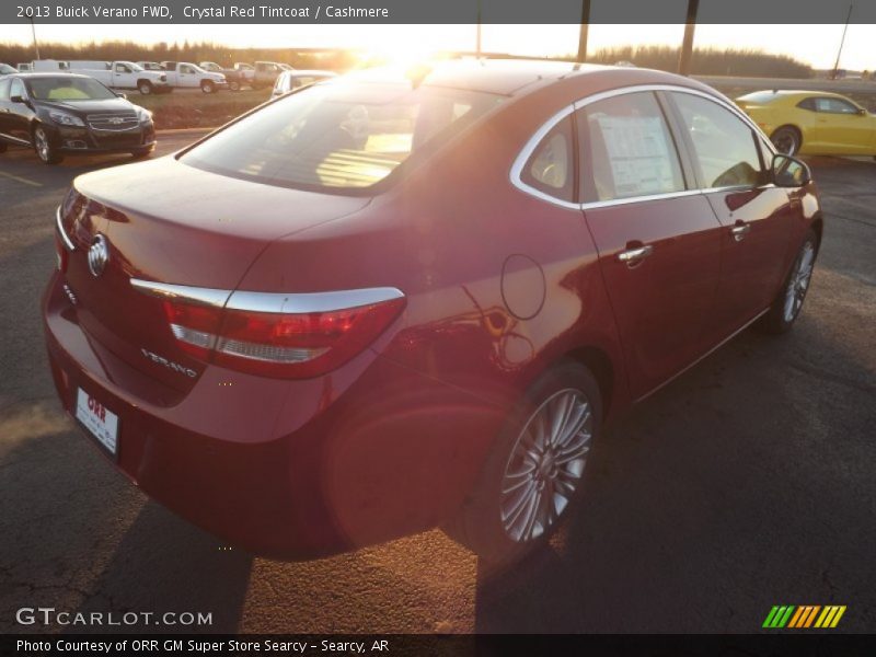 Crystal Red Tintcoat / Cashmere 2013 Buick Verano FWD
