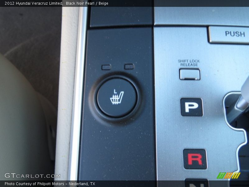 Black Noir Pearl / Beige 2012 Hyundai Veracruz Limited