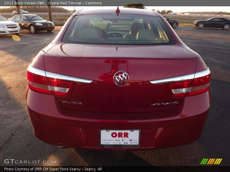 Crystal Red Tintcoat / Cashmere 2013 Buick Verano FWD