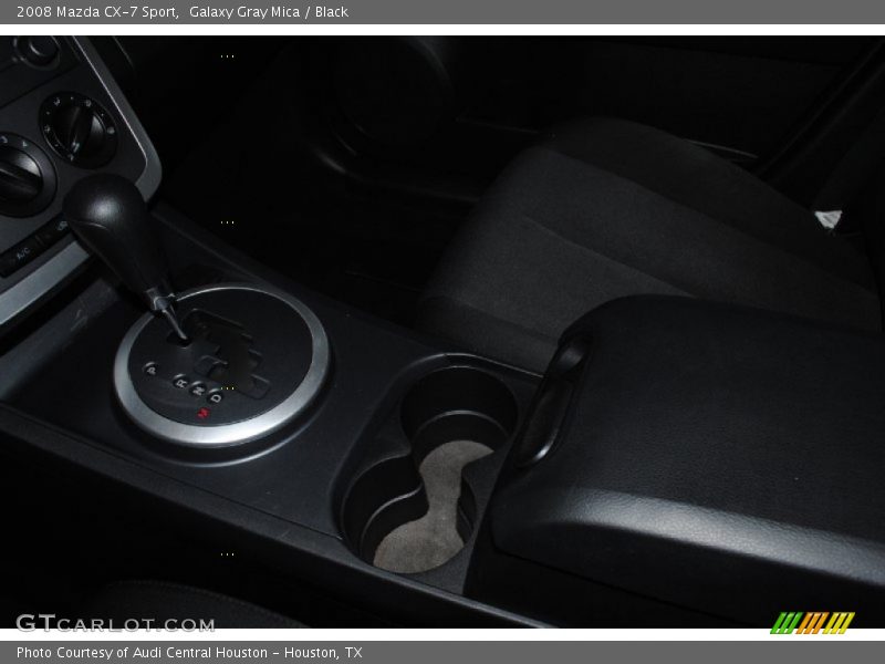 Galaxy Gray Mica / Black 2008 Mazda CX-7 Sport