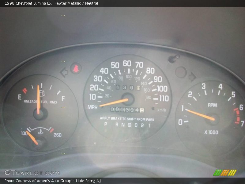 Pewter Metallic / Neutral 1998 Chevrolet Lumina LS