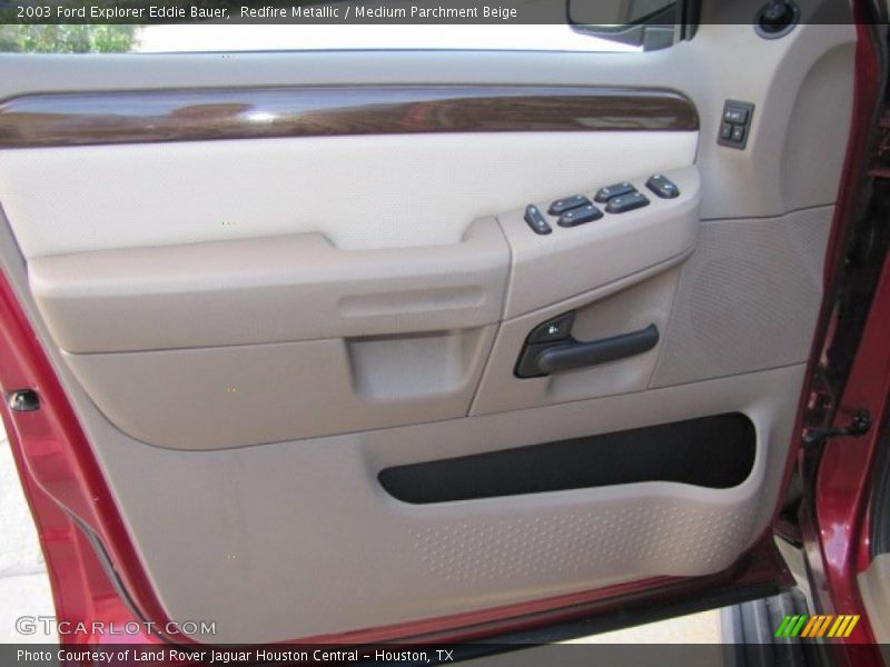 Redfire Metallic / Medium Parchment Beige 2003 Ford Explorer Eddie Bauer