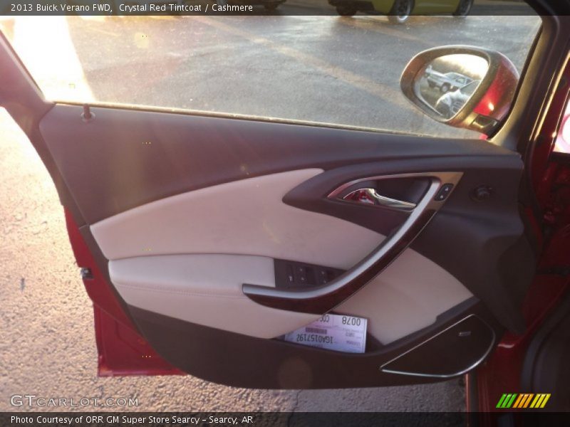 Crystal Red Tintcoat / Cashmere 2013 Buick Verano FWD