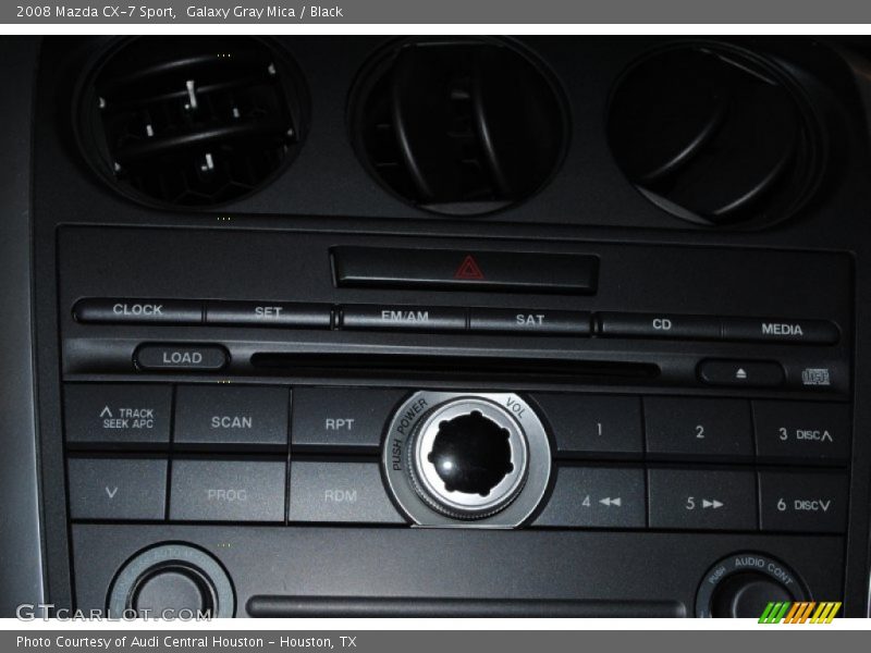 Galaxy Gray Mica / Black 2008 Mazda CX-7 Sport