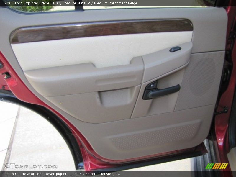 Redfire Metallic / Medium Parchment Beige 2003 Ford Explorer Eddie Bauer