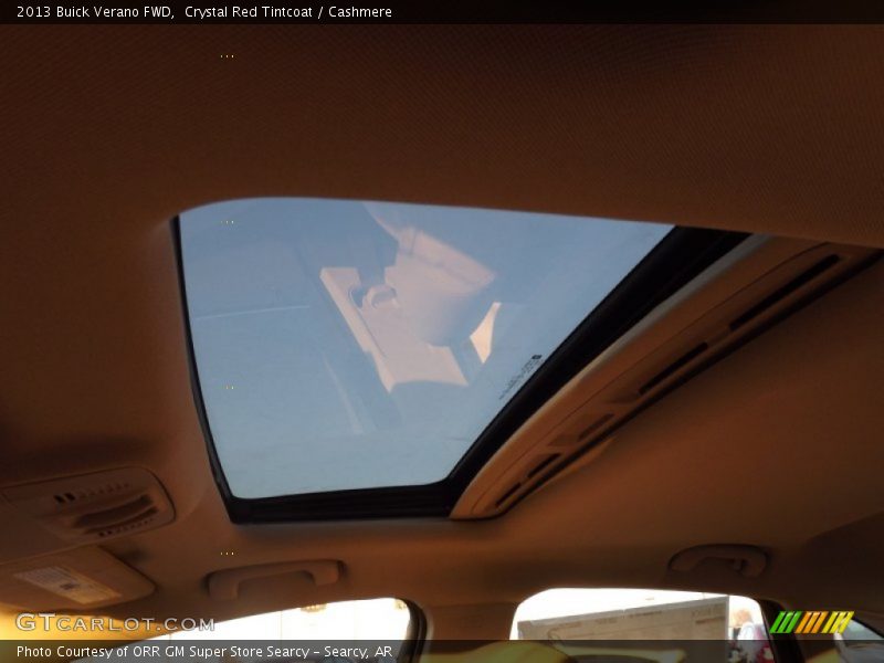 Crystal Red Tintcoat / Cashmere 2013 Buick Verano FWD