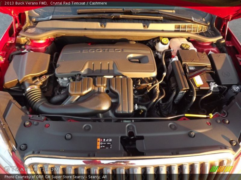 Crystal Red Tintcoat / Cashmere 2013 Buick Verano FWD