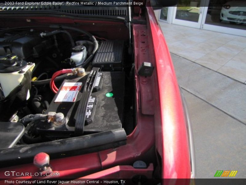 Redfire Metallic / Medium Parchment Beige 2003 Ford Explorer Eddie Bauer