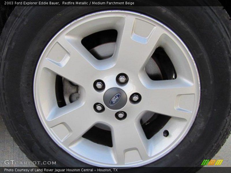 Redfire Metallic / Medium Parchment Beige 2003 Ford Explorer Eddie Bauer