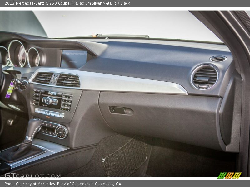 Palladium Silver Metallic / Black 2013 Mercedes-Benz C 250 Coupe