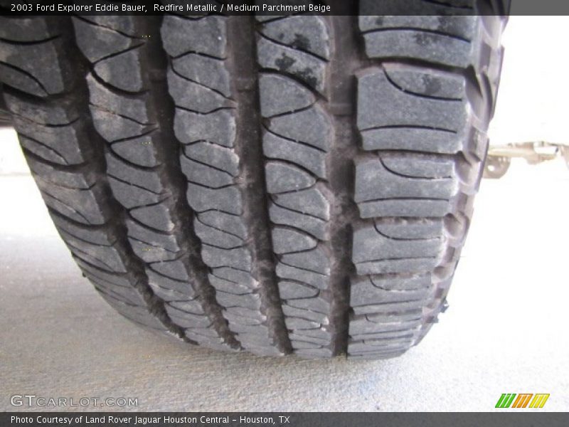 Redfire Metallic / Medium Parchment Beige 2003 Ford Explorer Eddie Bauer