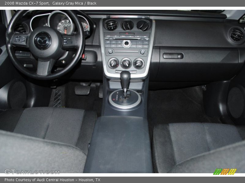 Galaxy Gray Mica / Black 2008 Mazda CX-7 Sport