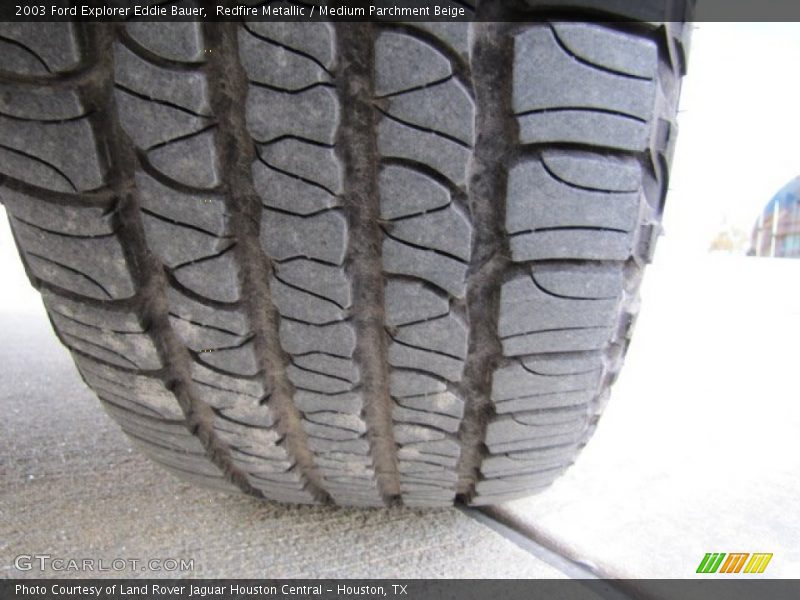 Redfire Metallic / Medium Parchment Beige 2003 Ford Explorer Eddie Bauer