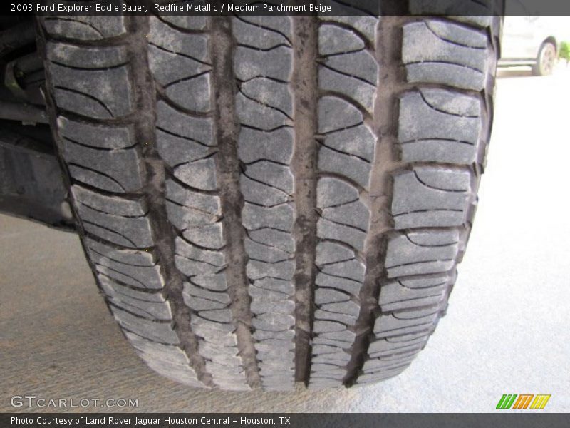 Redfire Metallic / Medium Parchment Beige 2003 Ford Explorer Eddie Bauer