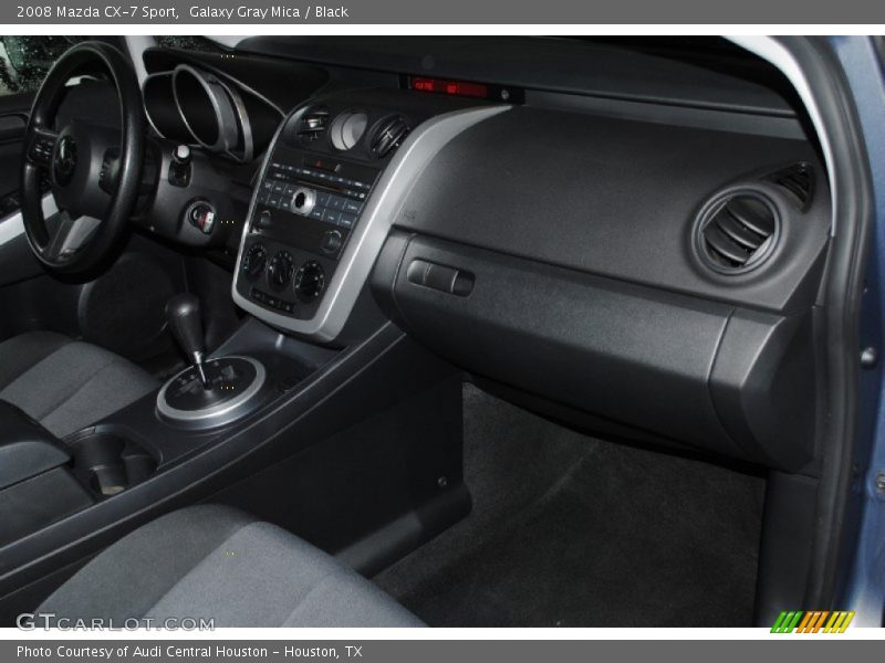 Galaxy Gray Mica / Black 2008 Mazda CX-7 Sport