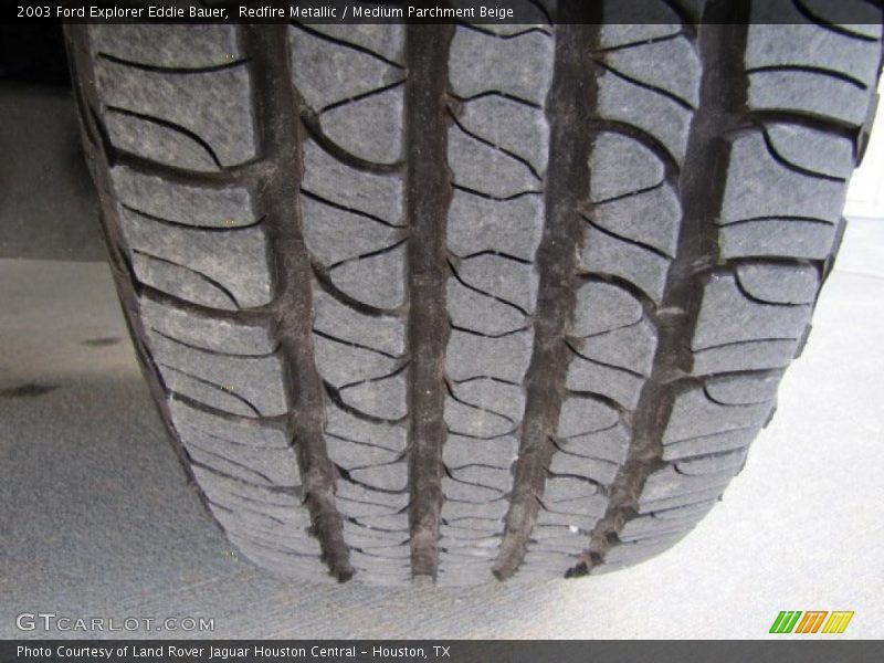 Redfire Metallic / Medium Parchment Beige 2003 Ford Explorer Eddie Bauer