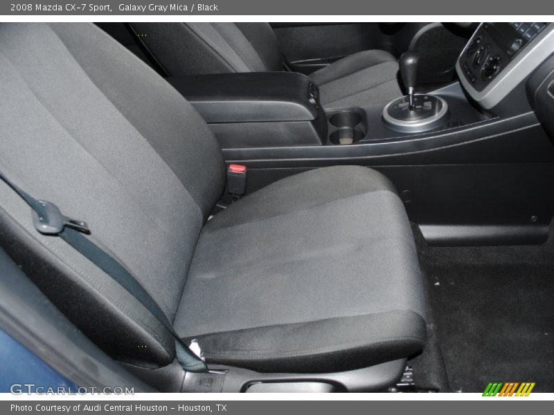 Galaxy Gray Mica / Black 2008 Mazda CX-7 Sport