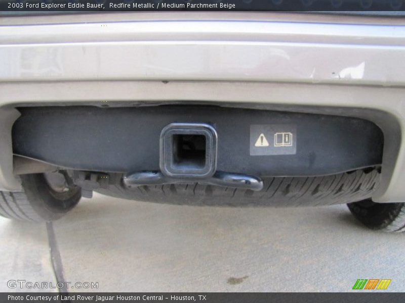 Redfire Metallic / Medium Parchment Beige 2003 Ford Explorer Eddie Bauer