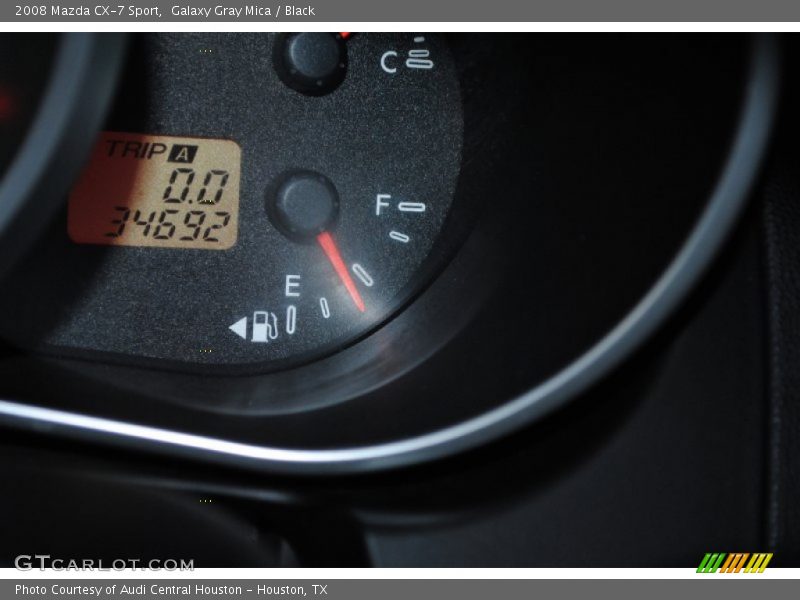 Galaxy Gray Mica / Black 2008 Mazda CX-7 Sport