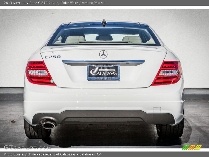 Polar White / Almond/Mocha 2013 Mercedes-Benz C 250 Coupe