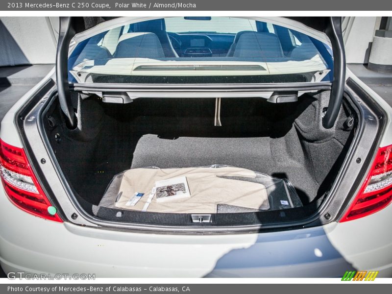 Polar White / Almond/Mocha 2013 Mercedes-Benz C 250 Coupe