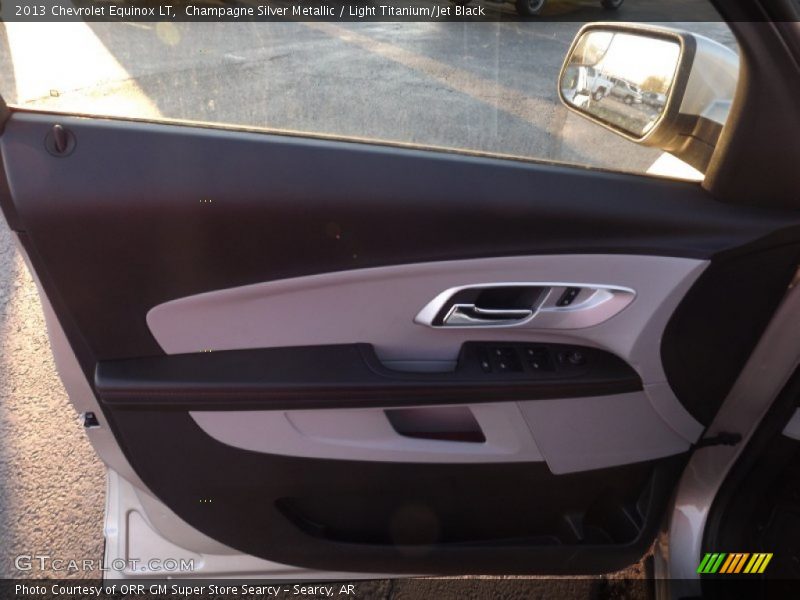 Champagne Silver Metallic / Light Titanium/Jet Black 2013 Chevrolet Equinox LT