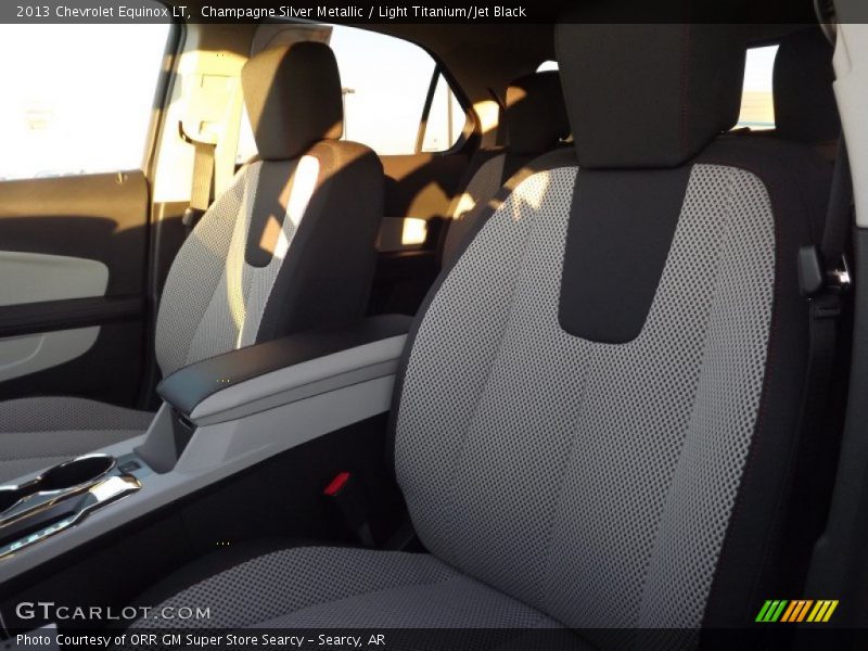 Champagne Silver Metallic / Light Titanium/Jet Black 2013 Chevrolet Equinox LT