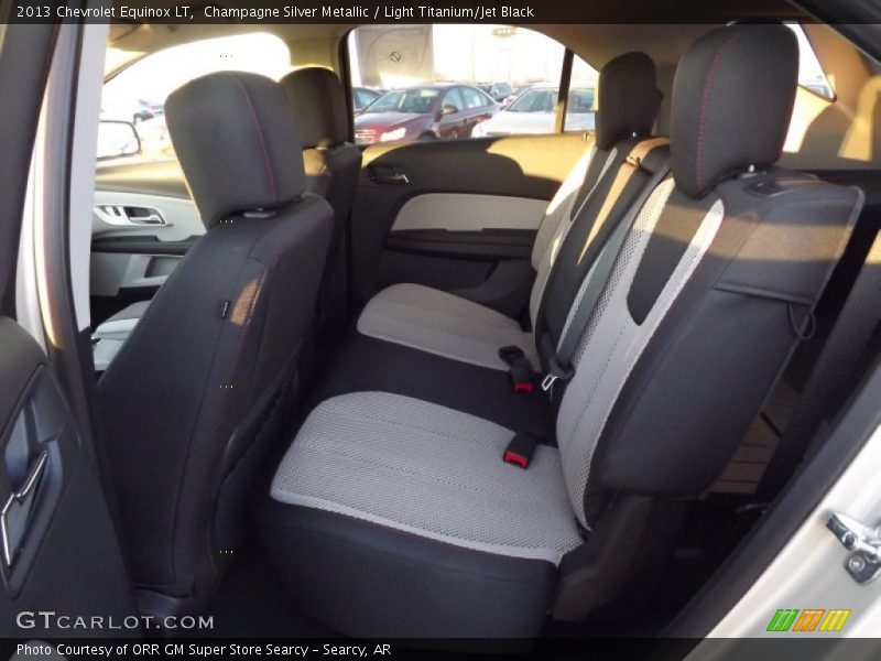 Champagne Silver Metallic / Light Titanium/Jet Black 2013 Chevrolet Equinox LT