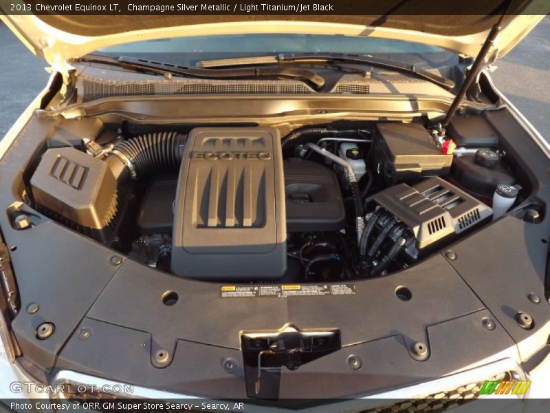 Champagne Silver Metallic / Light Titanium/Jet Black 2013 Chevrolet Equinox LT