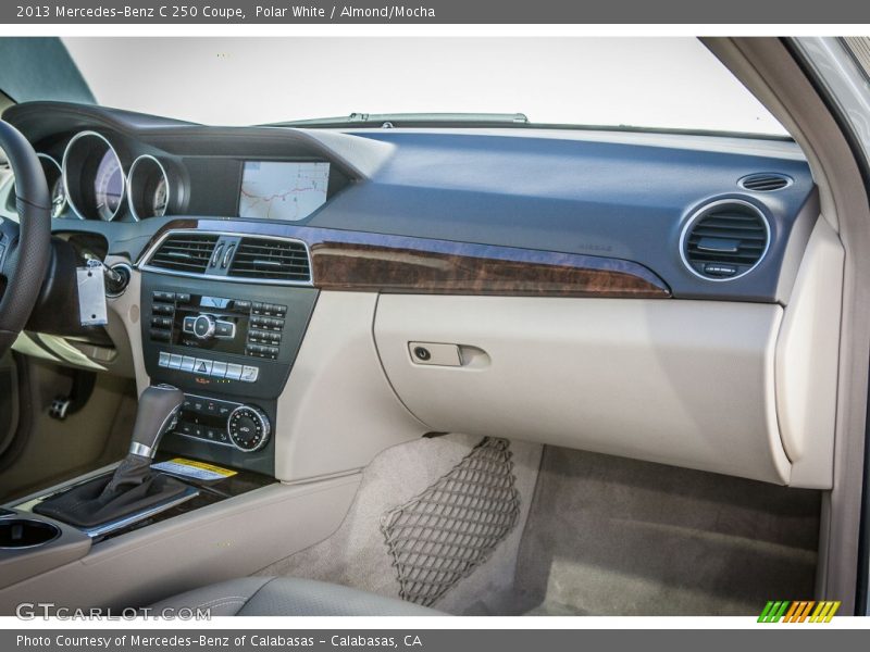 Polar White / Almond/Mocha 2013 Mercedes-Benz C 250 Coupe