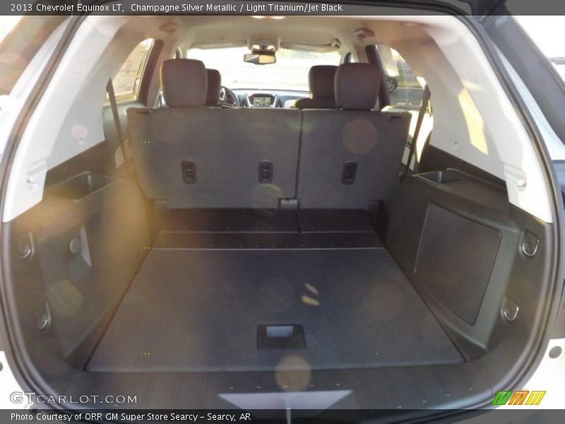 Champagne Silver Metallic / Light Titanium/Jet Black 2013 Chevrolet Equinox LT