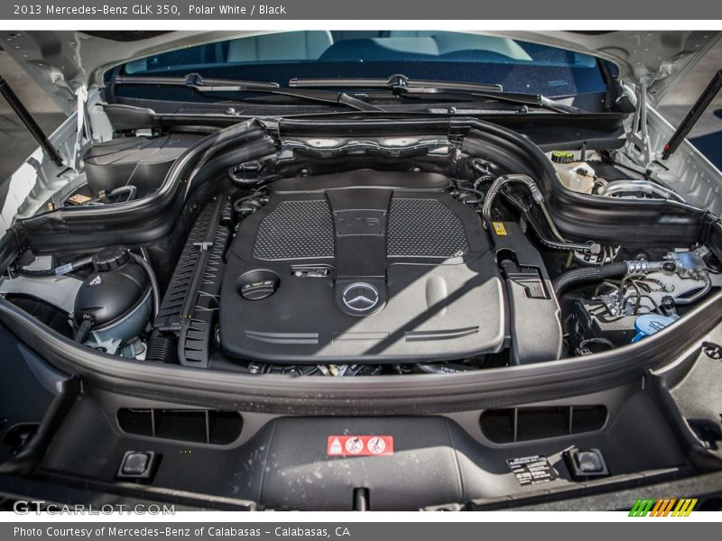 Polar White / Black 2013 Mercedes-Benz GLK 350