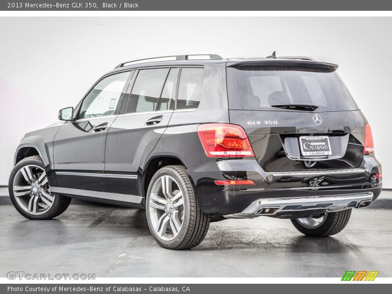 Black / Black 2013 Mercedes-Benz GLK 350