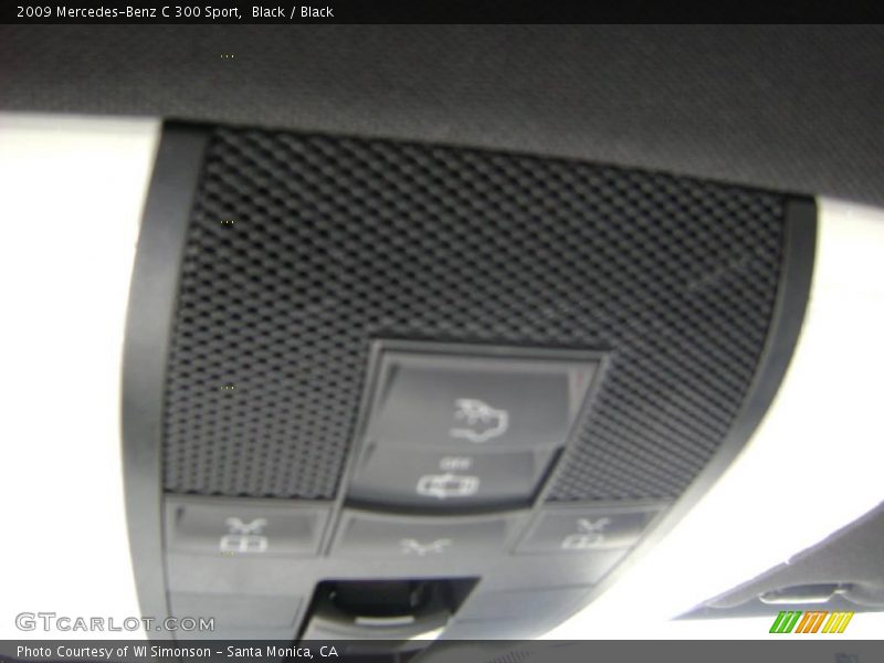 Black / Black 2009 Mercedes-Benz C 300 Sport