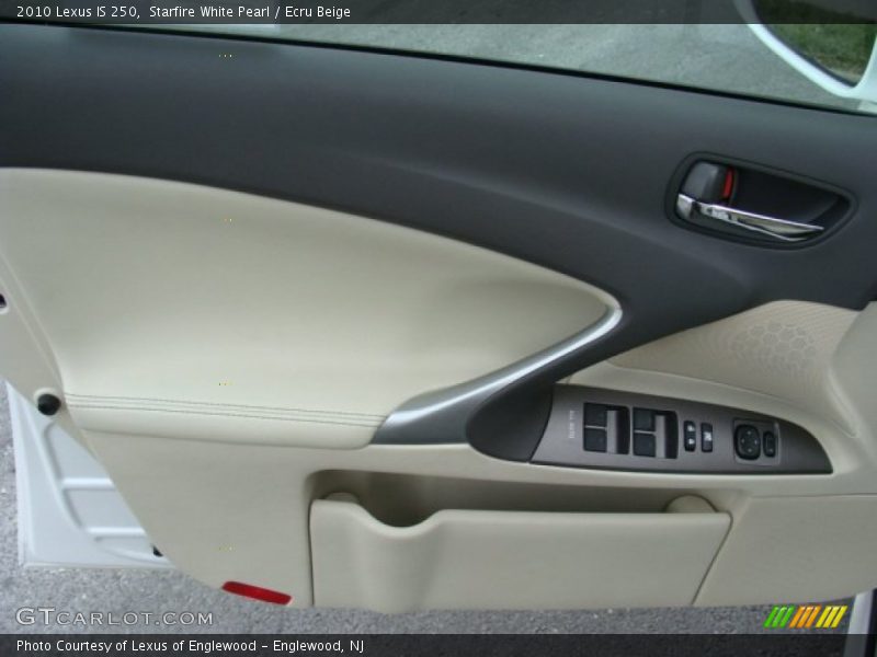 Starfire White Pearl / Ecru Beige 2010 Lexus IS 250