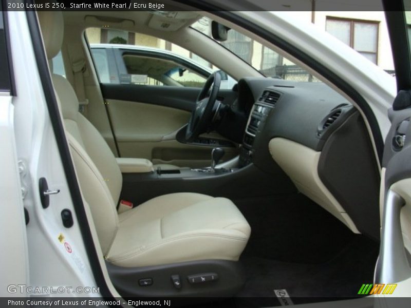 Starfire White Pearl / Ecru Beige 2010 Lexus IS 250
