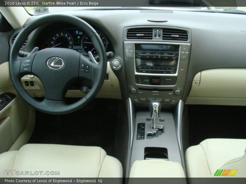 Starfire White Pearl / Ecru Beige 2010 Lexus IS 250