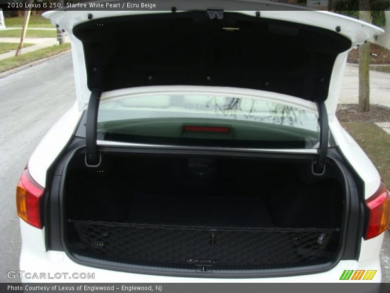 Starfire White Pearl / Ecru Beige 2010 Lexus IS 250