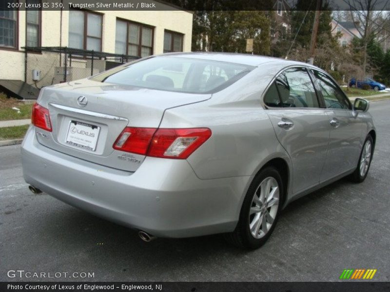 Tungsten Silver Metallic / Black 2007 Lexus ES 350