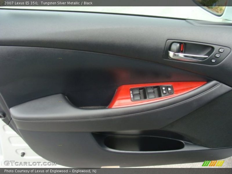 Tungsten Silver Metallic / Black 2007 Lexus ES 350