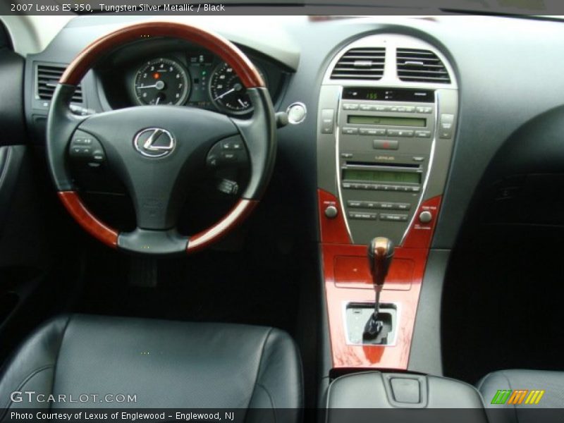 Tungsten Silver Metallic / Black 2007 Lexus ES 350