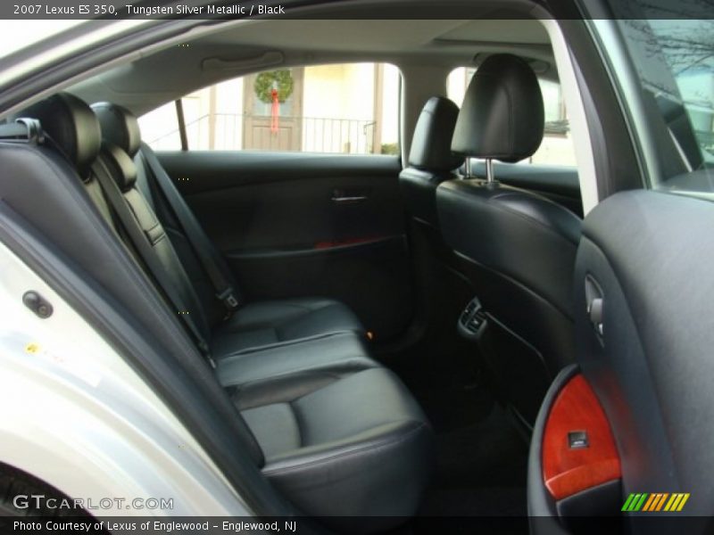 Tungsten Silver Metallic / Black 2007 Lexus ES 350