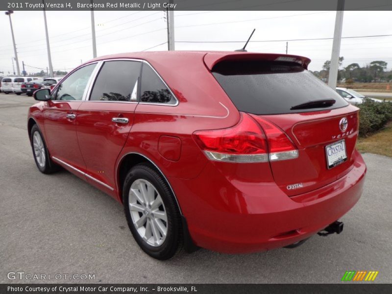 Barcelona Red Metallic / Light Gray 2011 Toyota Venza I4